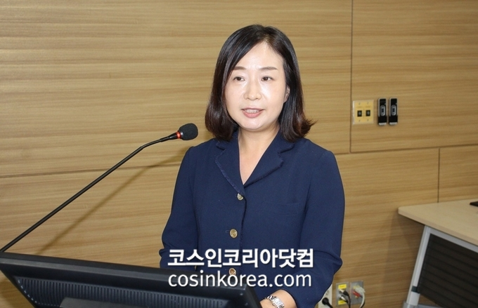 신정은 한국천연유기농화장품협회 회장(에코먼트 사장)